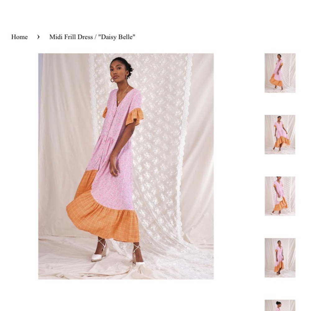 Jessica Russell Flint Midi Dress